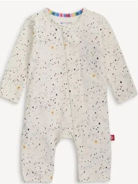 Magnetic Me organic cotton sleep-and play footie. Size 6-9 months. New with tag